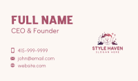 Puppy Dog Grooming Business Card Image Preview