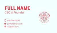 Marine Lighthouse Beacon Business Card Design