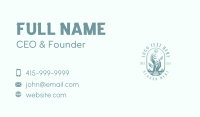 Yoga Spa Hands Business Card Image Preview