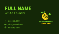 Fresh Lemon Target Business Card Image Preview