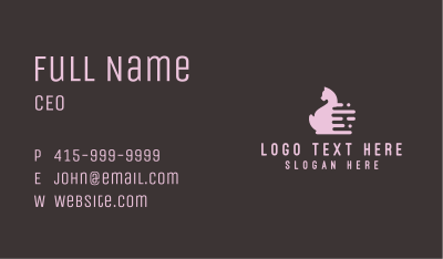 Cat Pet Animal  Business Card Image Preview