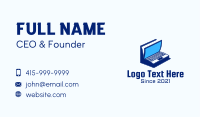 Laptop Book Business Card Image Preview