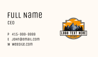 Mountaineer Summit Trek Business Card Image Preview