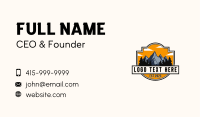 Mountaineer Summit Trek Business Card Image Preview