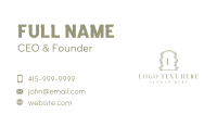 Floral Vine Archway Business Card Image Preview