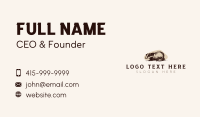 Wisconsin Badger Animal Business Card Preview