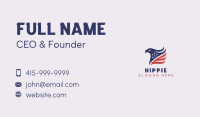 Eagle Bird Patriot Business Card Image Preview