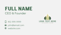 Woodland Tree Jungle Business Card Image Preview