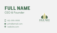 Woodland Tree Jungle Business Card Design