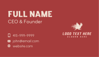 Fire Chicken BBQ Restaurant Business Card Image Preview