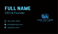 Building Wave Structure Business Card Image Preview