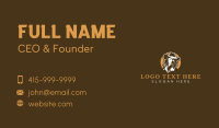 Fashion Cowgirl Western Business Card Design