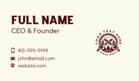 Chainsaw  Logging Forestry Business Card Image Preview