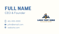 Carpenter Handyman Maintenance Business Card Image Preview