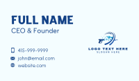 Residential Pressure Wash Clean Business Card Design
