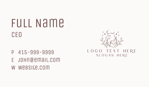 Body Spa Wellness Business Card Design Image Preview
