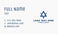 Business Insurance Letter V Business Card Image Preview