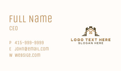 Property Roofing Repair Business Card Image Preview