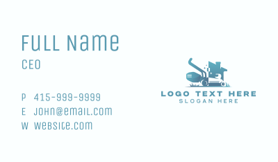 Gardening Lawn Care Business Card Image Preview