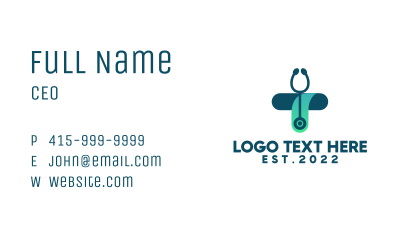Medical Clinic Doctor  Business Card