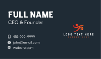 Running Athletic Sports Business Card Image Preview