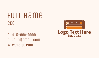 Sofa Furniture Store  Business Card Image Preview