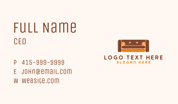 Sofa Furniture Store  Business Card Design Image Preview