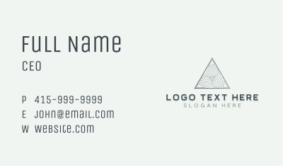 Pyramid Creative Tech Business Card Image Preview