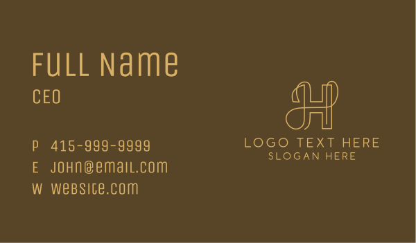 Fashion Apparel Boutique Business Card Design Image Preview