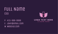 Angel Support Wings Business Card Image Preview