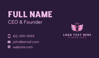 Angel Support Wings Business Card Preview