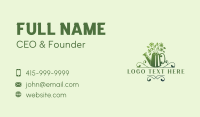 Gardener Watering Can Business Card Preview