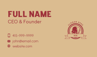 Wild Animal Bison Business Card Image Preview