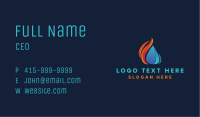 Water Fire Heat Business Card Image Preview