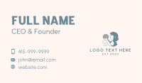 Kid Crochet Mascot  Business Card Image Preview