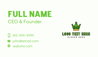 Colorful Leaf Crown Business Card Image Preview