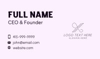 Elegant Fashion Letter X Business Card Image Preview