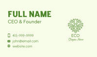 Nature Eco Leaf Business Card Image Preview