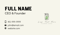 Herb Tea Jar Business Card Image Preview