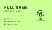 Eco Friendly Residence Business Card Image Preview