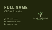 Therapeutic Woman Tree  Business Card Image Preview