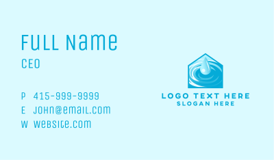 Water House Ripple Business Card Image Preview