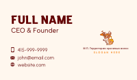 Michigan White Deer Business Card Image Preview