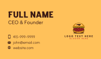 Pork BBQ Burger Business Card Preview