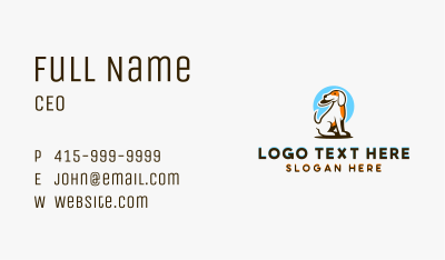 Dog Pet Frisbee Business Card Image Preview