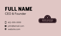 Western Rodeo Signage  Business Card Image Preview