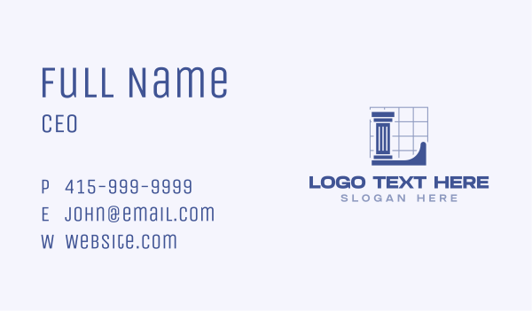 Structure Architect Letter L Business Card Design Image Preview