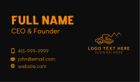 Mountain Road Roller Business Card Image Preview