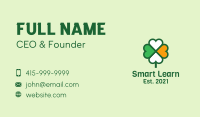 Lucky Irish Clover  Business Card Image Preview