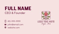 Elegant Flower Garden Business Card Image Preview